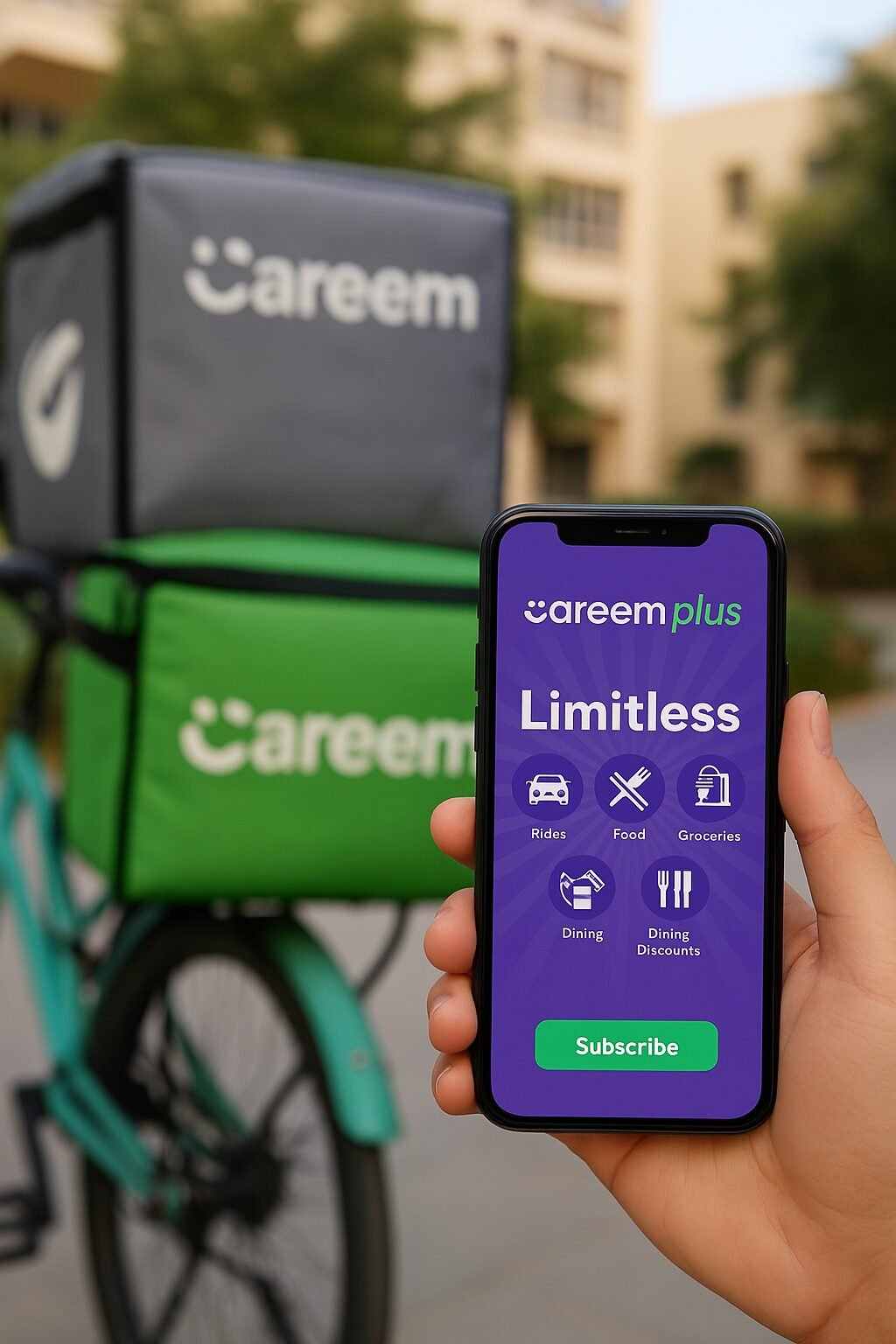 Careem Plus Membership with ENBD
